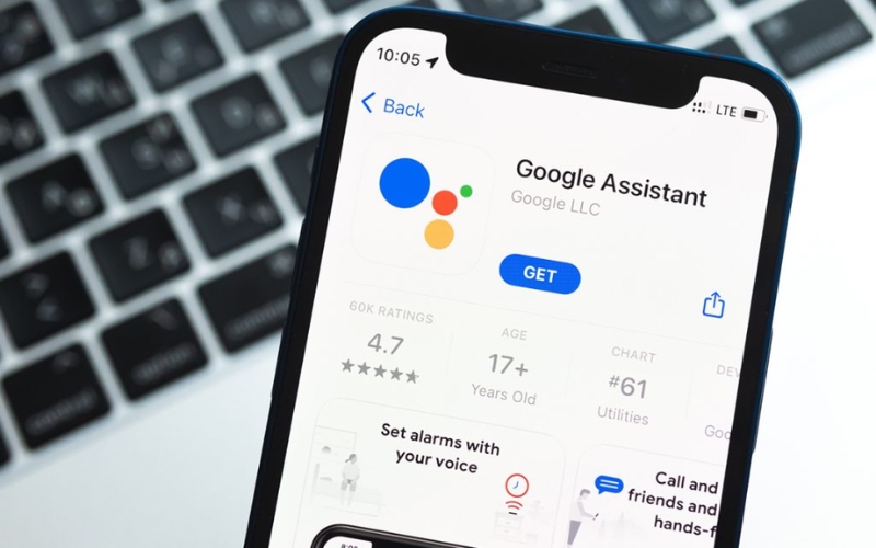 ìm kiếm bằng giọng nói trên iPhone qua Google Assistant 