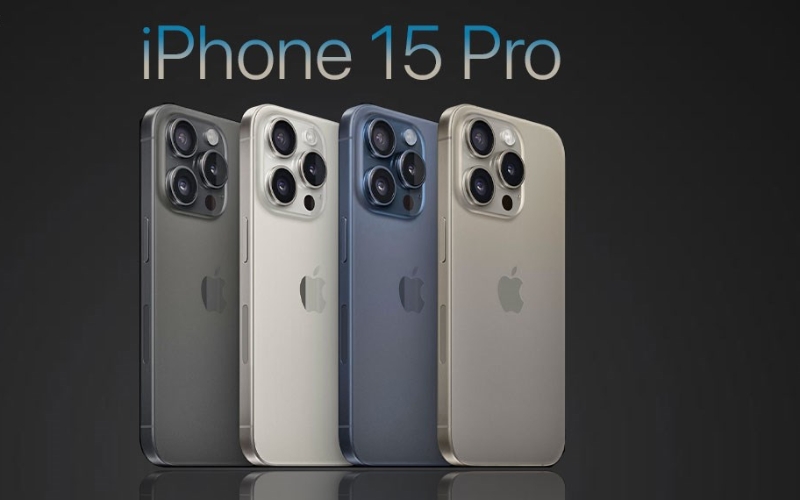 iPhone 15 Pro tự hào sở hữu hệ thống camera ba ống kính sau đỉnh cao