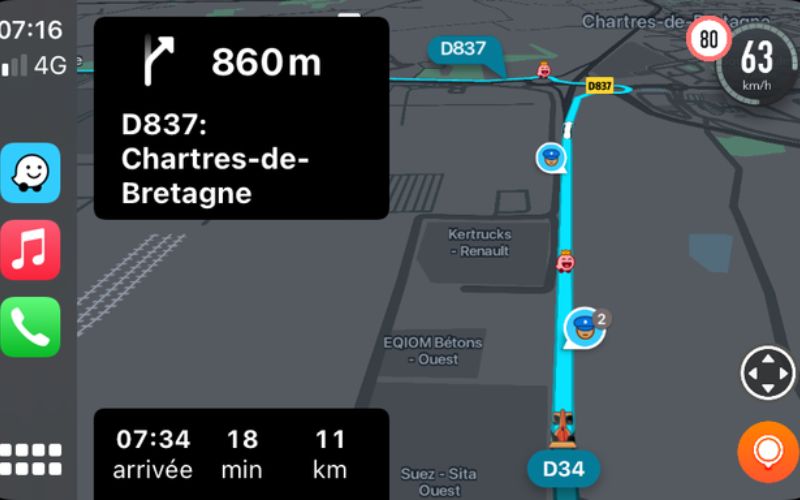 Waze là ứng dụng bản đồ chỉ đường toàn diện