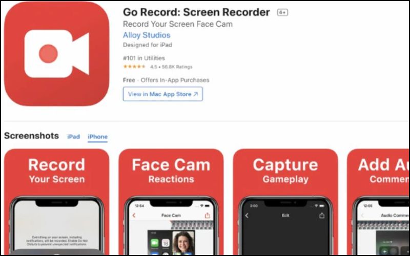 go record screen recorder