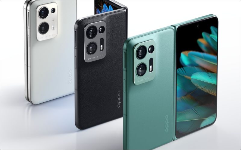 OPPO find n2 là chiếc điện thoại gập dọc của oppo