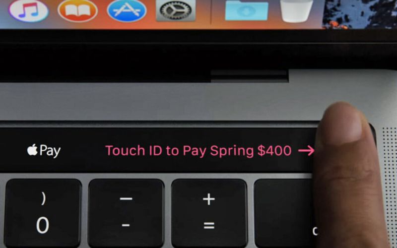 sử dụng Touch ID bằng Touch Bar