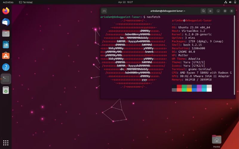 ubuntu cũng được kế thừa những ưu điểm của một hệ điều hành Linux tiêu chuẩn