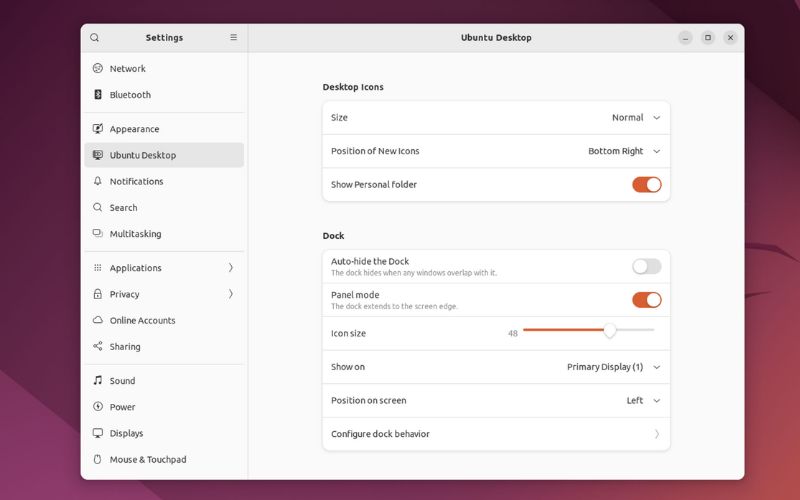 Ubuntu cung cấp tính năng cập nhật tự động cho hệ thống và ứng dụng