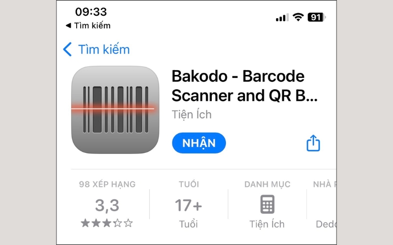 Bakodo - Barcode Scanner and QR Barcode Reader