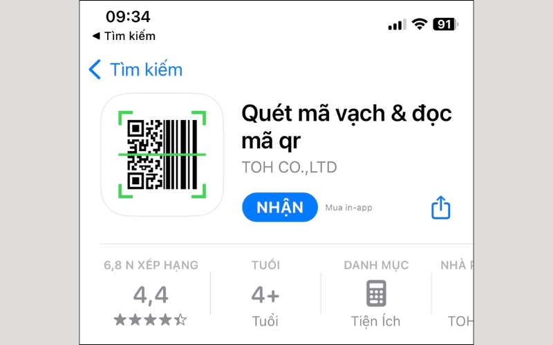 Quét mã vạch & đọc mã qr