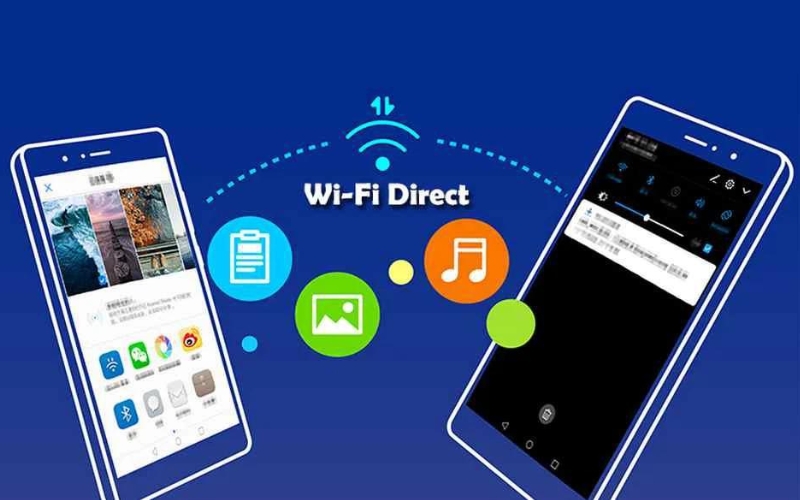 Wi-Fi Direct hoạt động như một điểm truy cập chung
