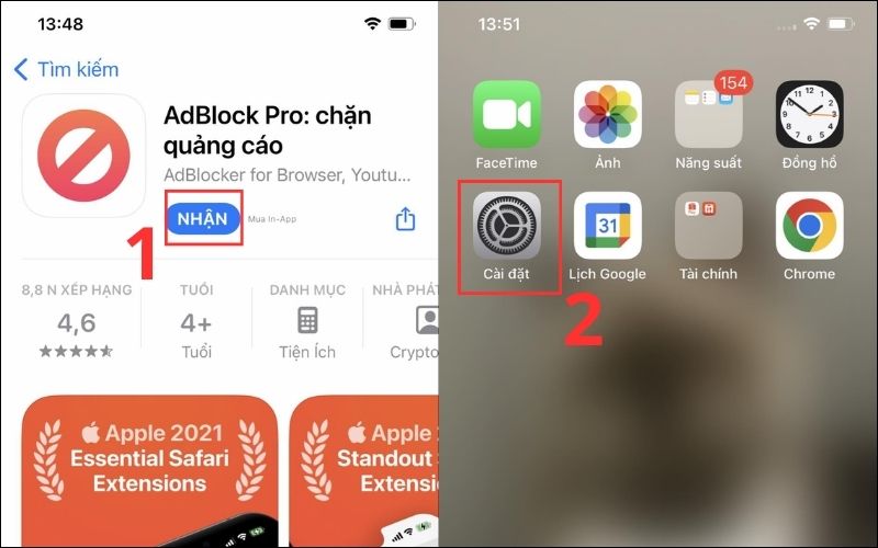 Tải ứng dụng AdBlock Pro