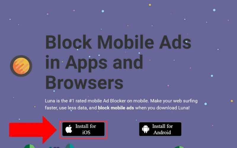 Bạn cần tải Adblock Luna VPN