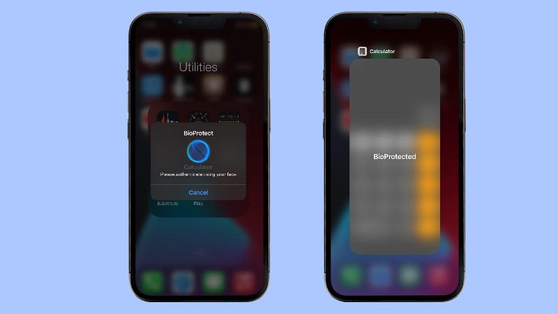 BioProtect là một tweak cho phép yêu cầu xác thực bằng Touch ID hoặc Face ID
