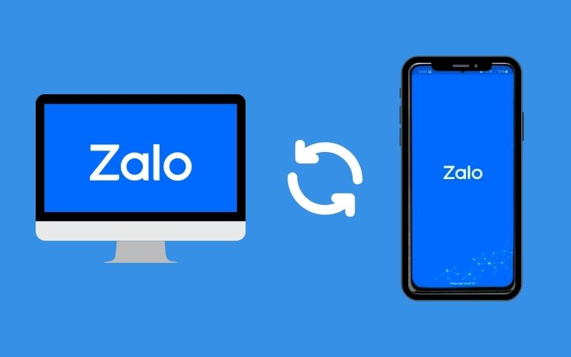 Zalo hỗ trợ đồng bộ máy tính và mobile