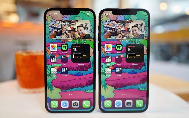  Phần notch của iPhone 13 Pro Max được thu gọn lại tới 20%