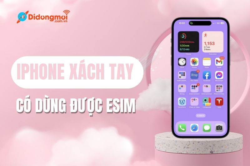 Bật mí: iPhone xách tay có dùng được eSIM không?