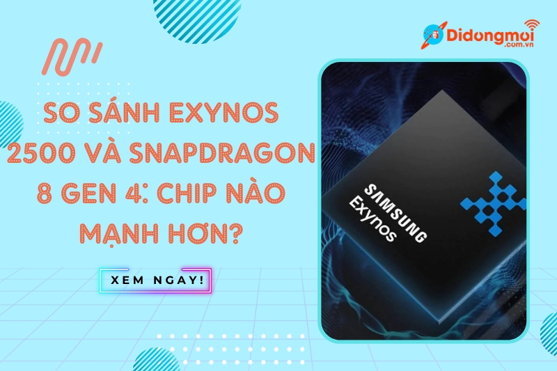 so sánh chip exynos 2500 và snapdragon 8 gen 4