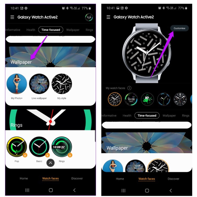 Galaxy Watch Active 2 và Watch Active là hai sản phẩm được nhiều người lựa chọn khi muốn mua một chiếc đồng hồ thông minh đẹp và tiện ích. Hãy xem hình ảnh để so sánh và đánh giá sự khác biệt giữa hai sản phẩm này trước khi mua.