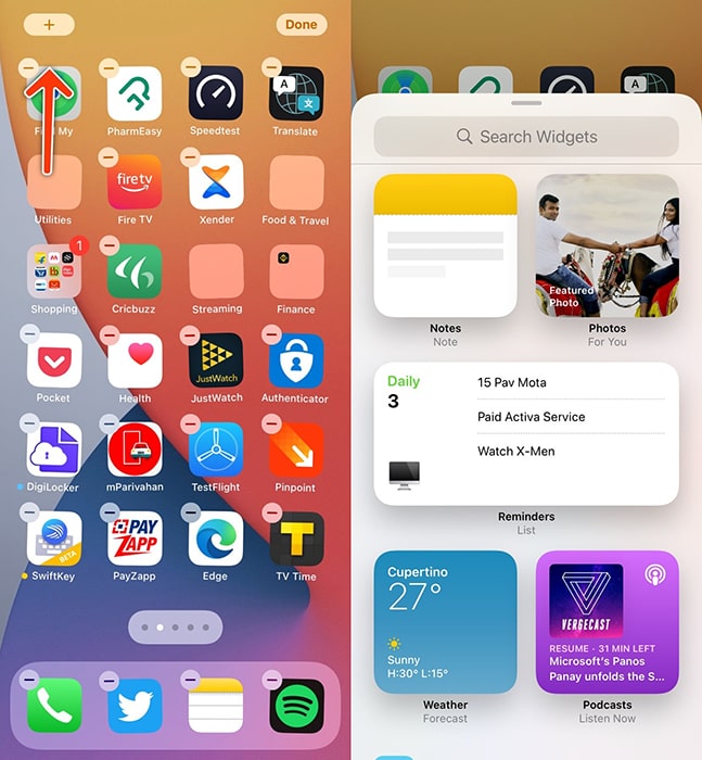 Hướng dẫn cách sử dụng iOS 14 iPhone: Thêm, Xóa và Chỉnh sửa Widget