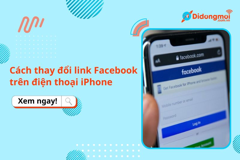 Cách thay đổi link Facebook trên điện thoại iPhone trong một nốt nhạc