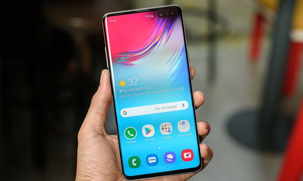 Tự hào giới thiệu Galaxy S10 5G - chiếc điện thoại thông minh đầy đủ chức năng, sức mạnh, và tốc độ kết nối 5G. Và giá của nó cực kỳ hấp dẫn cho những người đam mê công nghệ. Hãy xem hình ảnh chi tiết của Galaxy S10 5G để hiểu thêm về sản phẩm này.