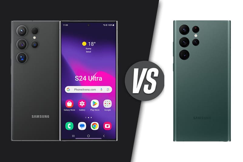 So sánh Samsung Galaxy S24 Ultra và Samsung Galaxy S22 Ultra: Có nên lên đời?