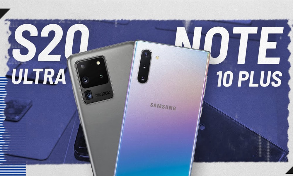 samsung galaxy note 10 plus vs s20 ultra