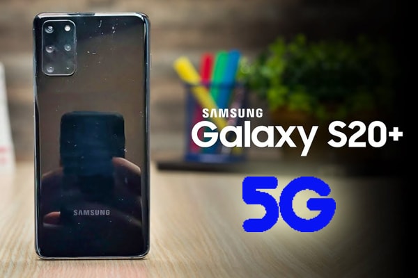 GalaxyS20+ 5G lộ hình ảnh thực tế: Màn hình phẳng hơn, cụm camera chữ nhật nổi bật