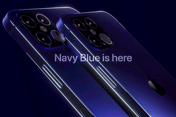 Ngắm nhìn Concept iPhone 12 Pro màu Xanh Navy đẹp như mơ