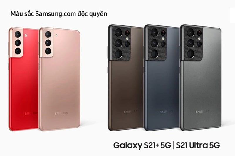 Màu sắc của Samsung Galaxy S21 5G: Màu nào nổi bật nhất?