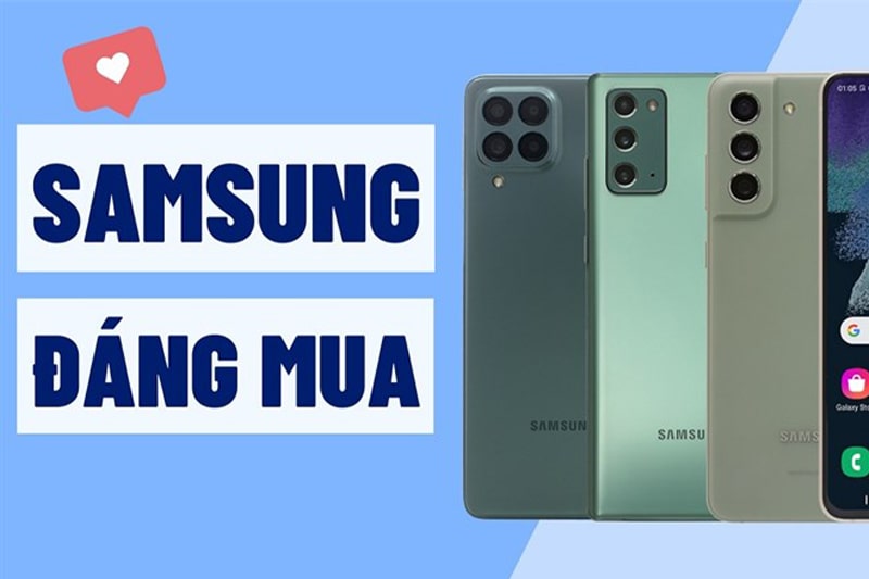 10 mẫu điện thoại Samsung Galaxy 2022 cực Hot bạn nên mua