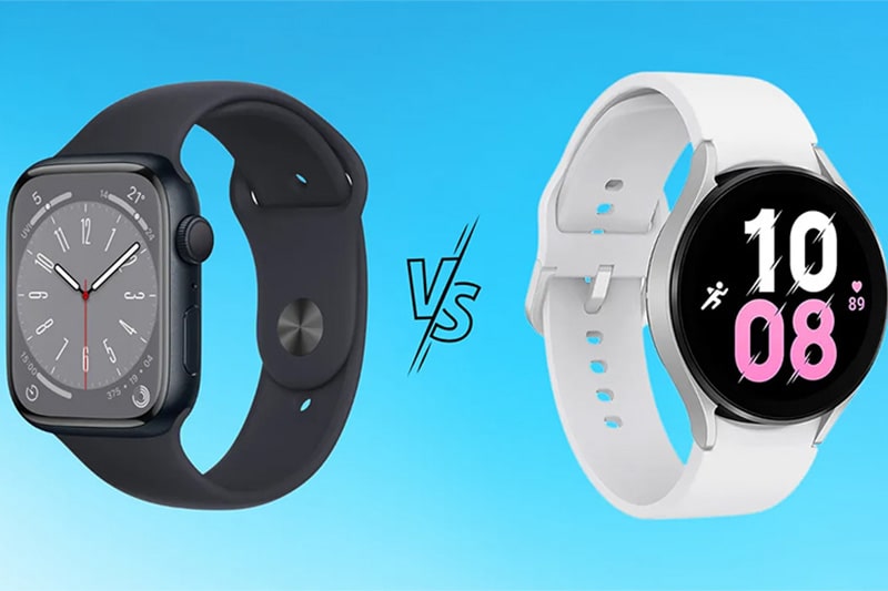 So sánh Apple Watch Series 8 và Samsung Galaxy Watch 5: Nên sở hữu thiết bị nào?