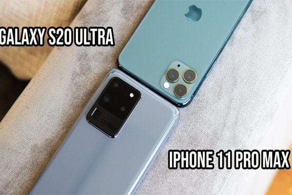 So sánh camera Samsung Galaxy S20 Ultra vs iPhone 11 Pro Max