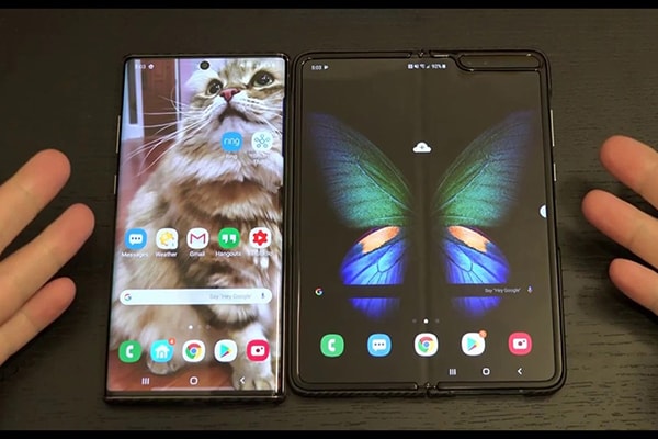 So sánh chi tiết Samsung Galaxy S20 Ultra và Samsung Galaxy Fold