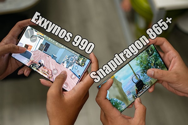 So sánh hiệu năng Exynos 990 và Snapdragon 865+ trên Galaxy Note 20 Ultra 5G