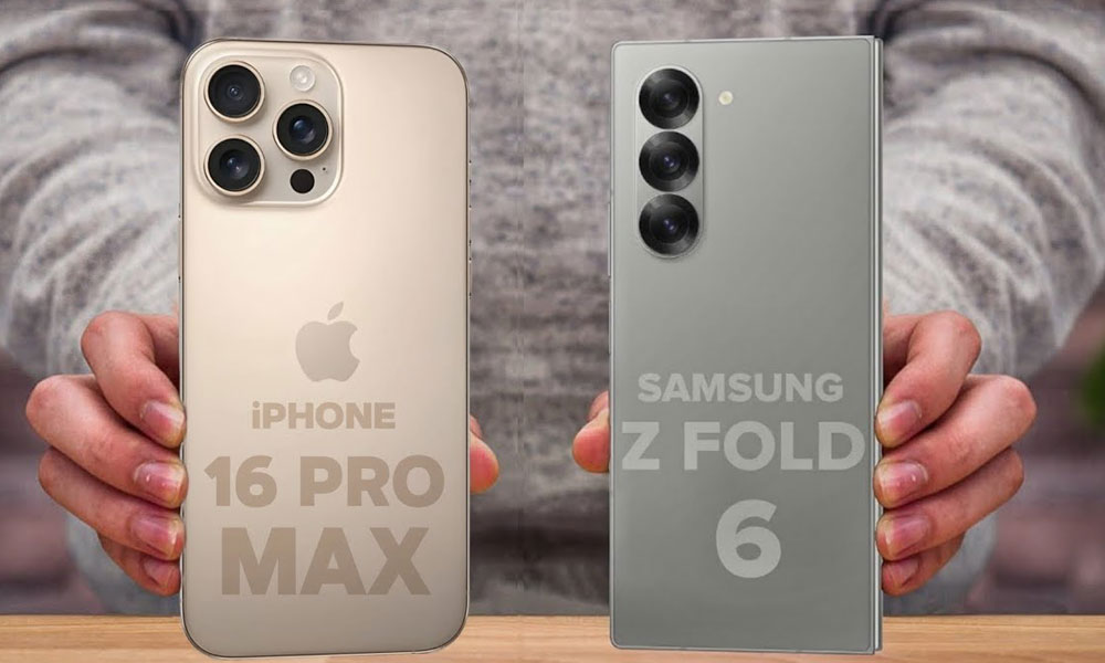 So sánh iPhone 16 Pro Max và Samsung Galaxy Z Fold6