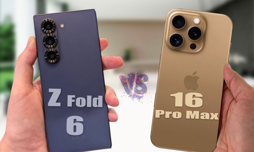 So sánh iPhone 16 Pro Max và Samsung Galaxy Z Fold6