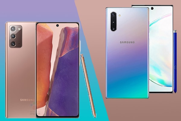 Galaxy Note 20 sẽ có rất nhiều nâng cấp so với Galaxy Note 10