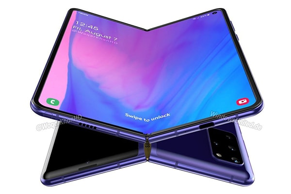 Galaxy Fold 2 dần lộ diện: Màn hình lớn, camera selfie ẩn, giá mềm hơn