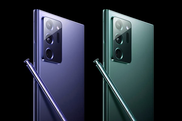 Galaxy Note 20 Ultra có thể có thêm màu mới, Xanh lam và Xanh bạc hà