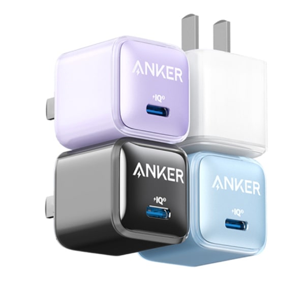Củ sạc ANKER 511 Nano Pro 20W 1 cổng USB-C (Type-C) công nghệ PowerIQ 3.0 tương thích tích hợp PD - A2637